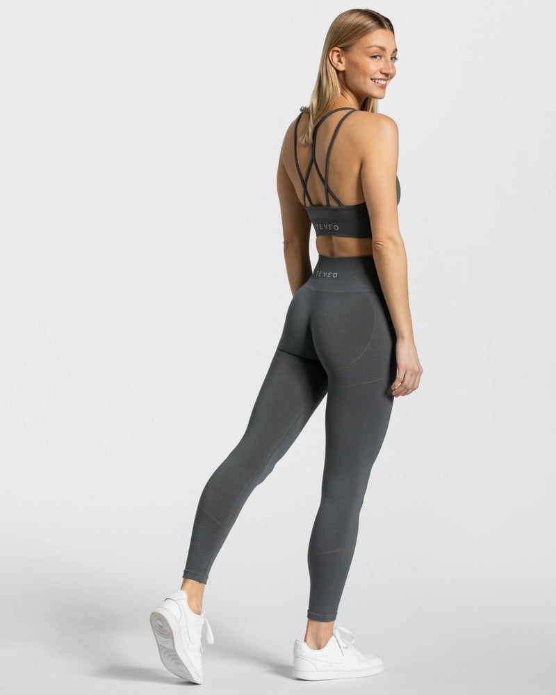 Teveo True Leggings Dark Grey | LXFS4474