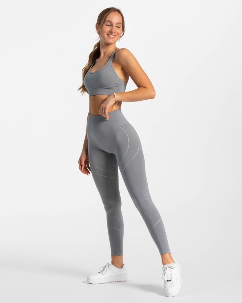 Teveo True Leggings Grey Blue | DNIX5532