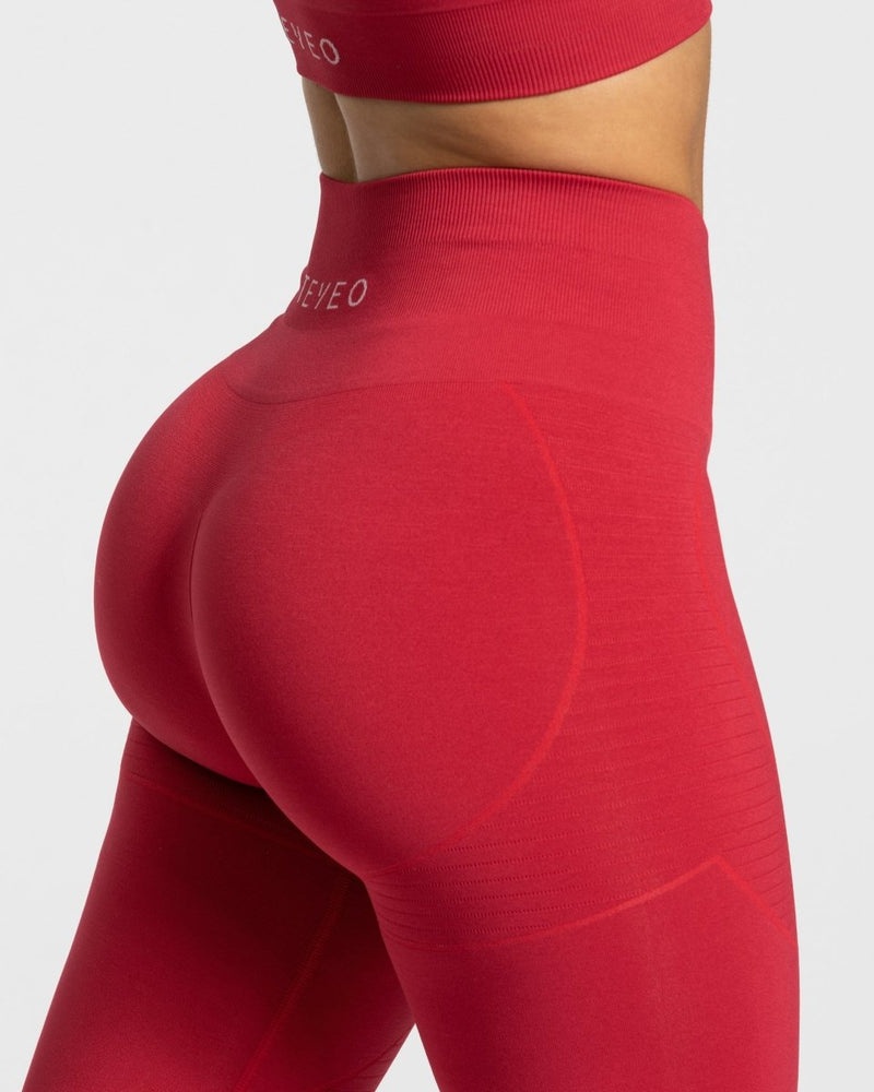 Teveo True Leggings Red | VQLD5123